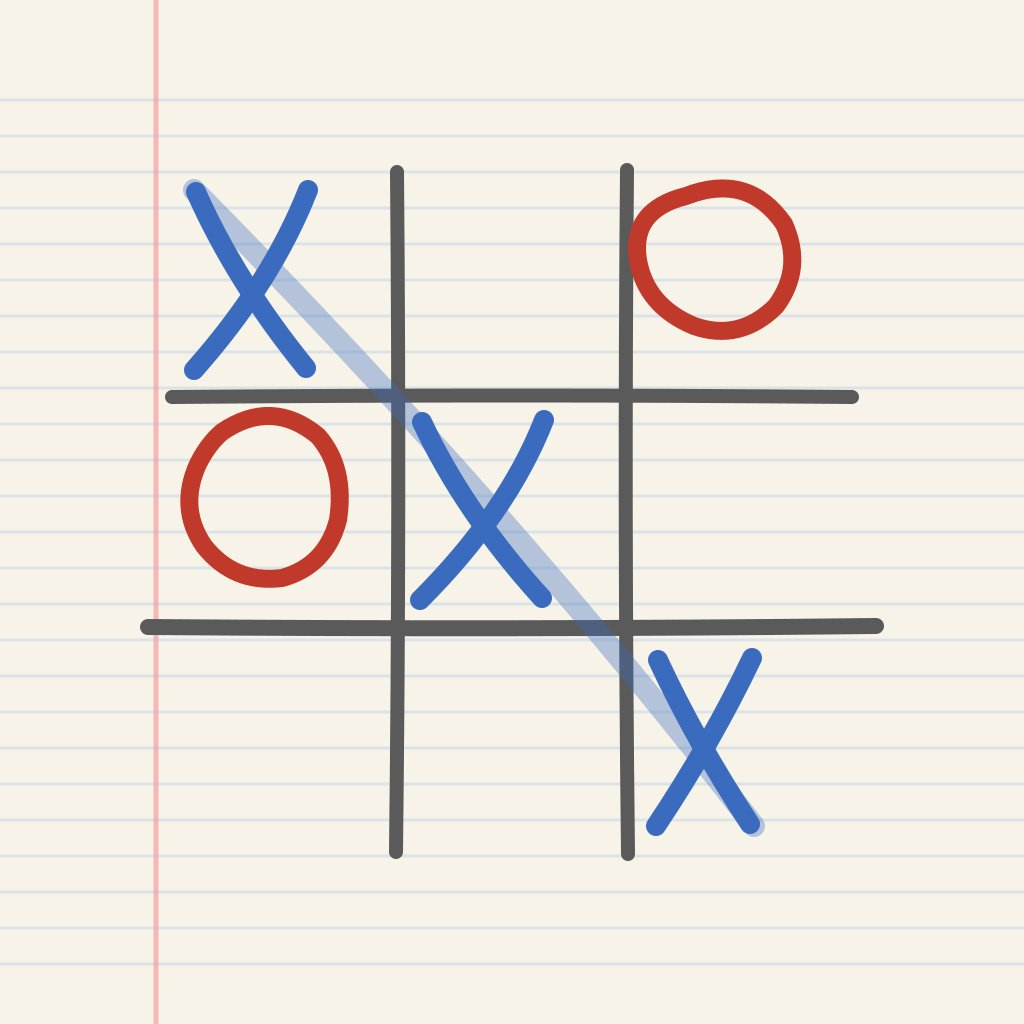 AI Tic Tac Toe X O app icon